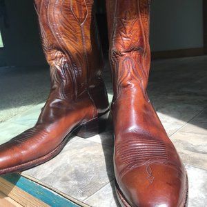 Lucchese Western Boots for MEN 10 half A. Slightly Used in Excellent Condition!